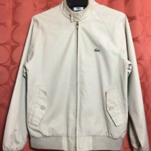 Vintage Lacoste men's IZOD harrington jacket - M - tan